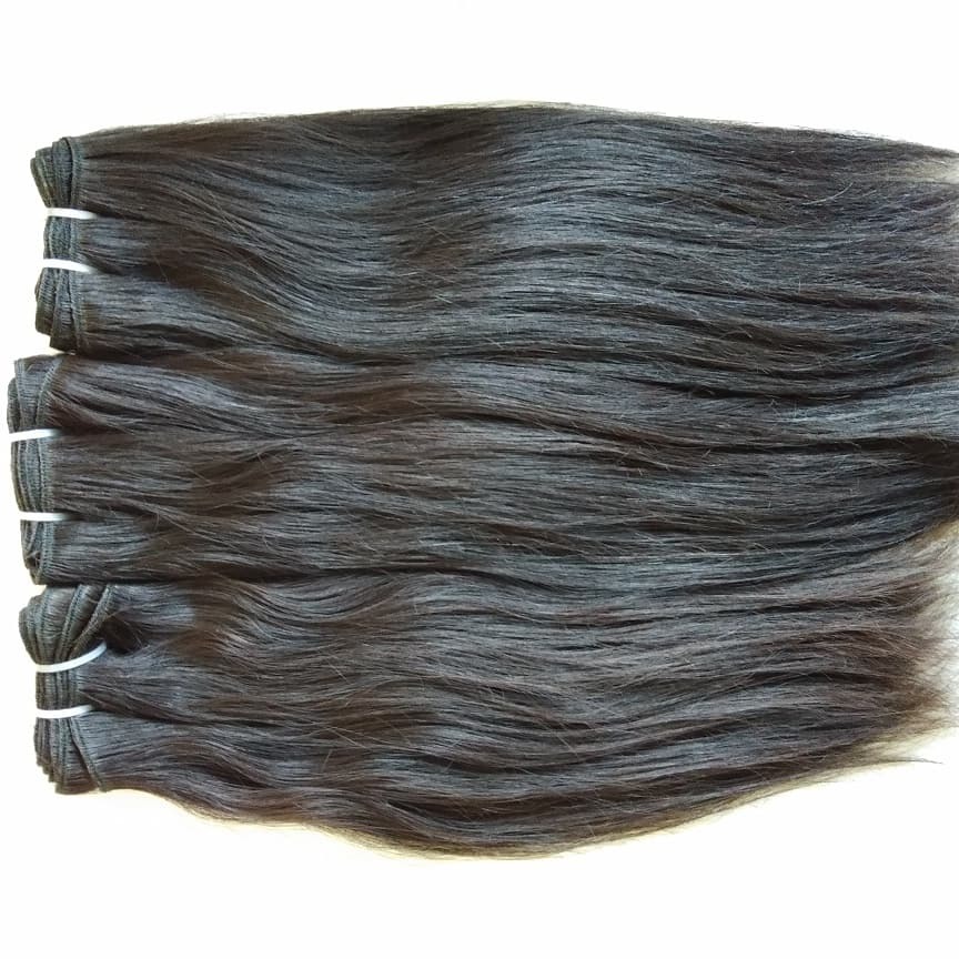 Natural South Indian Temple Straight Human Hair