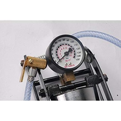 HEAVY STEEL BODY GAUGE AIR FOOT PUMP