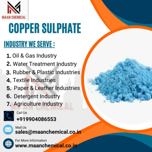 Copper Sulphate Application: Industrial