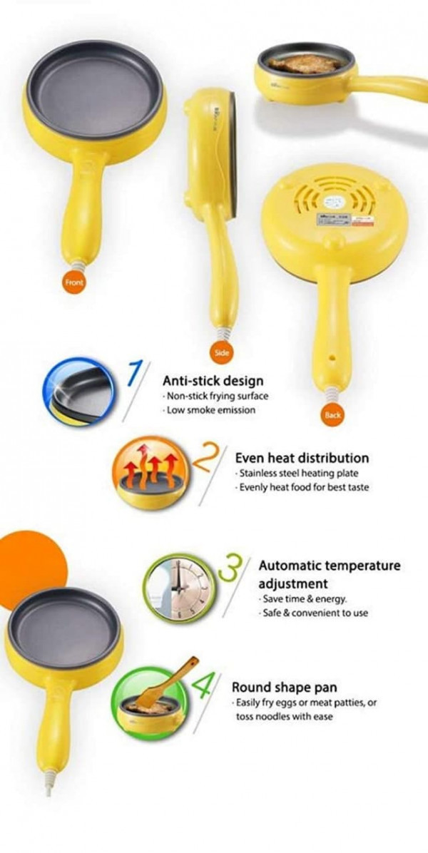 SINGLE LAYER WITH HANDLE EGG BOILER