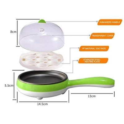 SINGLE LAYER WITH HANDLE EGG BOILER