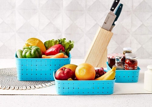 SMART BASKETS FOR STORAGE(SET OF 3)