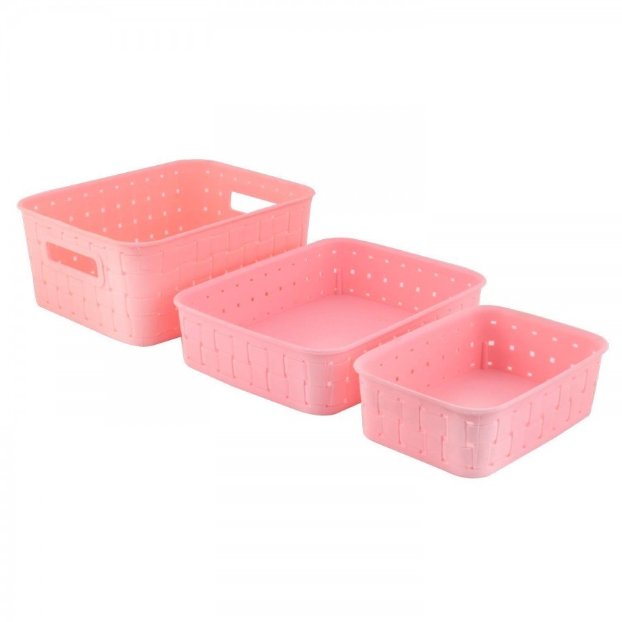 SMART BASKETS FOR STORAGE(SET OF 3)