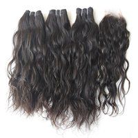 Raw Wavy Hair Extension Top Quality Natural Black