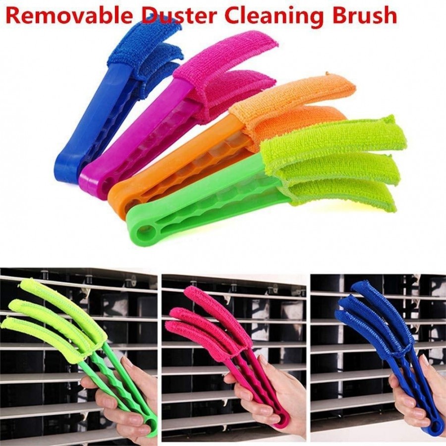 MICROFIBER DUSTER SET WINDOW BRUSH