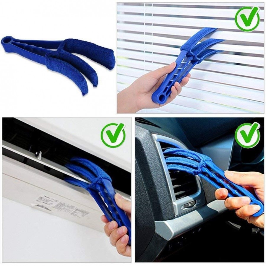 MICROFIBER DUSTER SET WINDOW BRUSH