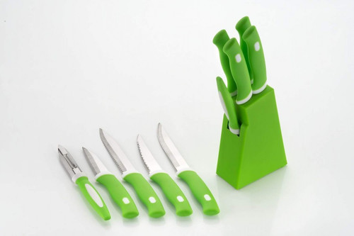 GREEN KNIFE PLASTIC