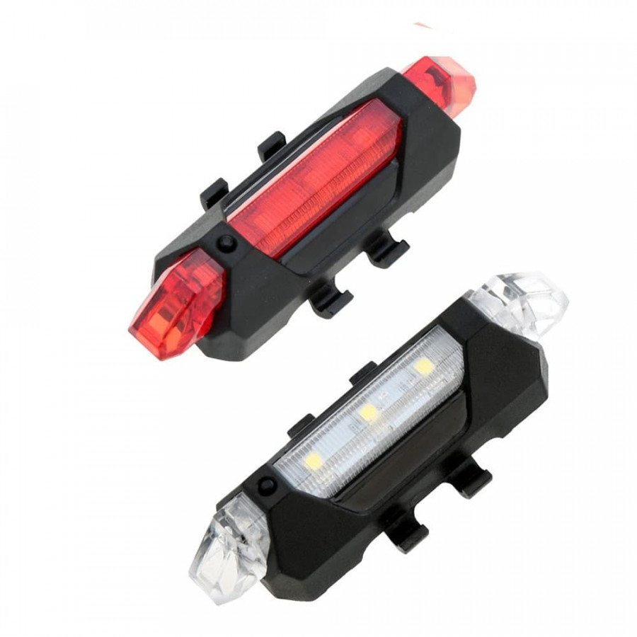 RECHARGEABLE BICYCLE FRONT WATERPROOF LED LIGHTS