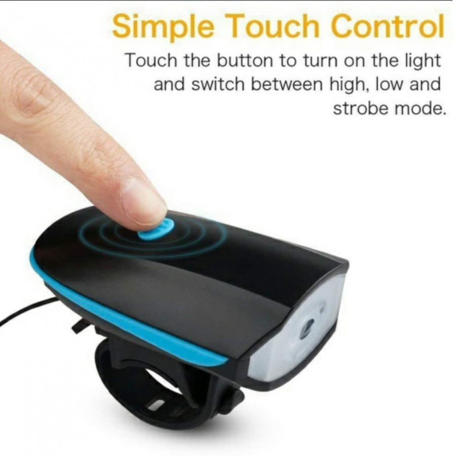 RECHARGEABLE BICYCLE LED LIGHT