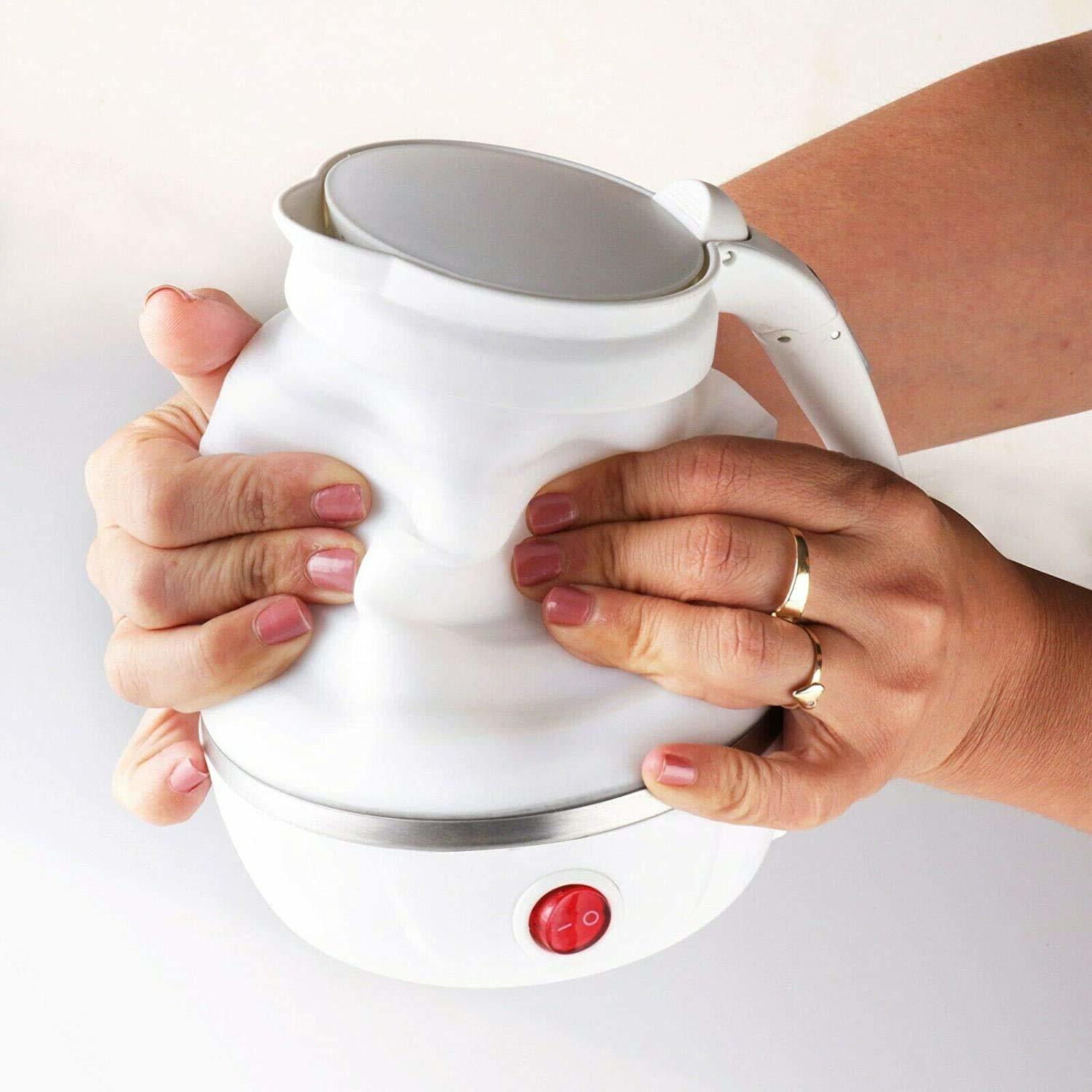 SILICON FOLD-ABLE TRAVEL KETTLE