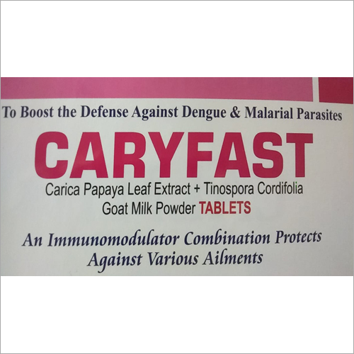 Carica Papaya Leaf Extract Tinospora Cordifolia Goat Milk Powder Tablets