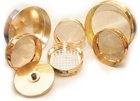 Brass Frame Sieves - Various Sizes & Mesh | Polished Finish For Particle Size Analysis, Astm Standard