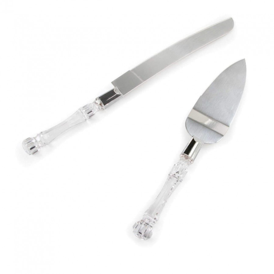 STAINLESS STEEL CAKE KNIFE SET OF 3