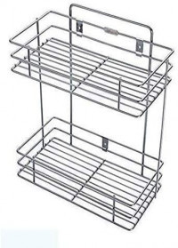 STAINLESS STEEL MULTIPURPOSE 2 TIER KITCHEN