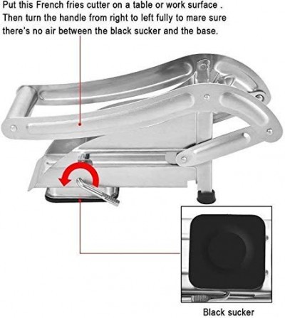 STAINLESS STEEL POTETO FRENCH FRIES MACHINE