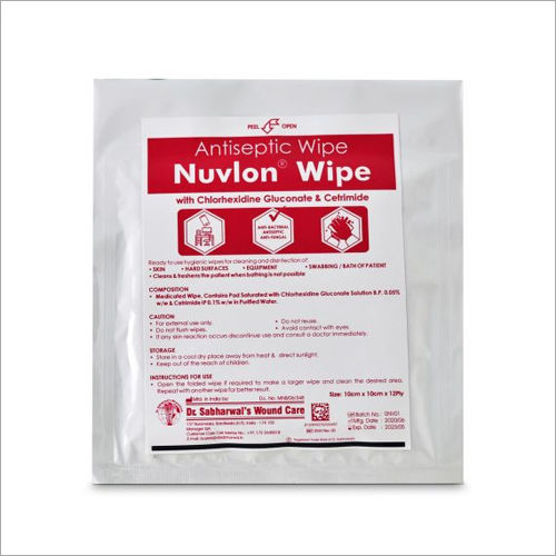 Antiseptic Nuvlon-d Wipe