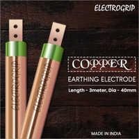 Electrogrip 40mm 3 Meter Pure Copper Earthing Electrode