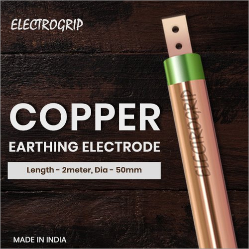 Electrogrip 50mm 2 Meter Pure Copper Earthing Electrode