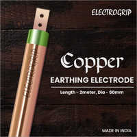 Electrogrip 60mm 2 Meter Pure Copper Earthing Electrode