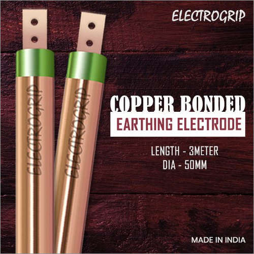 Electrogrip 50mm 3 Meter Copper Bonded Earthing Electrode