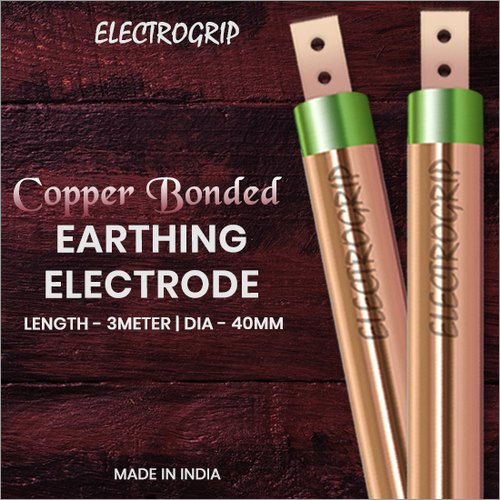 Electrogrip 40mm 3 Meter Copper Bonded Earthing Electrode