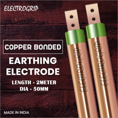 Electrogrip 50mm 2 Meter Copper Bonded Earthing Electrode