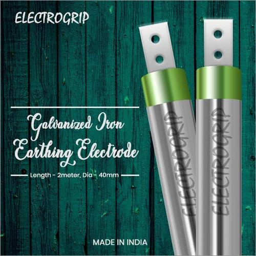 Electrogrip 40mm 2 Meter GI Earthing Electrode