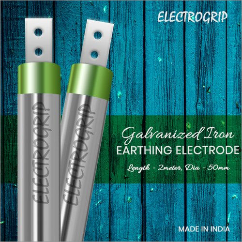 Electrogrip 50mm 2 Meter GI Earthing Electrode