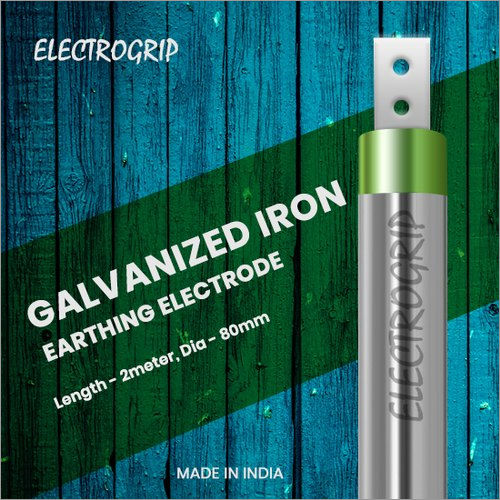 Electrogrip 80mm 2 Meter GI Earthing Electrode