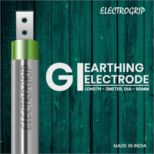 Electrogrip 90mm 2 Meter GI Earthing Electrode