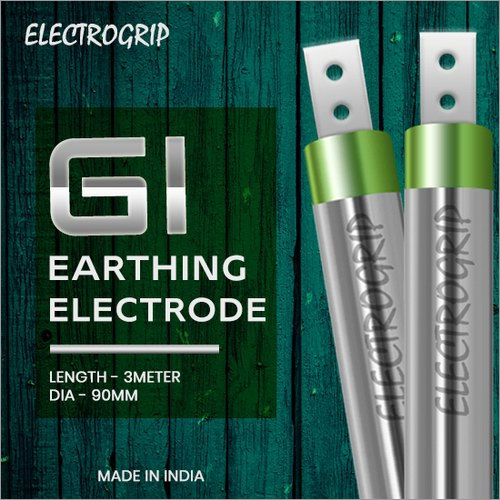 Electrogrip 90mm 3 Meter GI Earthing Electrode