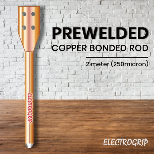 Electrogrip 2 Meter 250 Micron Prewelded Copper Bonded Rod