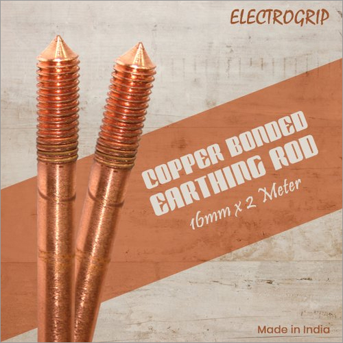 Electrogrip 16mm 2 meter Copper Bonded Earthing Rod