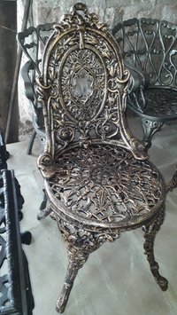 Garden iron chair