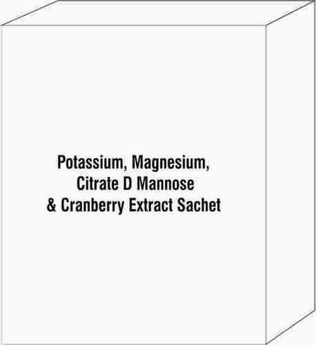 Potassium Magnesium Citrate D Mannose & Cranberry Extract Sachet