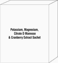 Potassium Magnesium Citrate D Mannose & Cranberry Extract Sachet