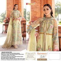 Fepic Rosemeen Sifa Faux Georgette Net Pakistani Suit Catalog