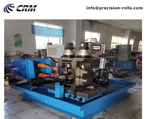 Automatic Metal Shaped Flat Wire Roll Forming Machine