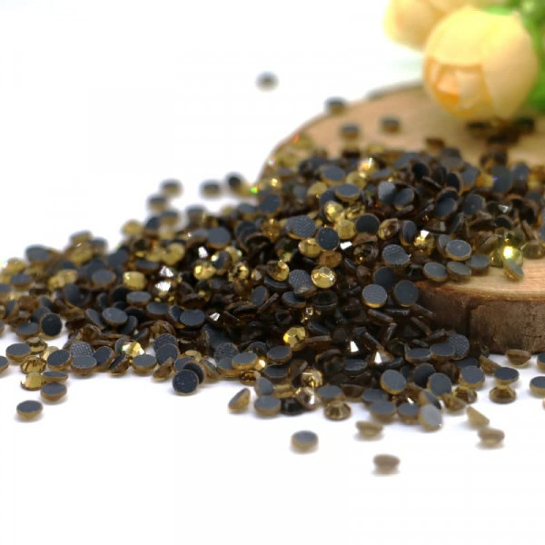 HOT STONES FIX DMS HOTFIX FLST BACK CRYSTAL IRON-ON GARMENT CRYSTAL STONE(450 GRAM)