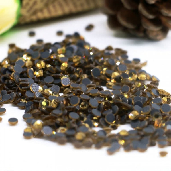 HOT STONES FIX DMS HOTFIX FLST BACK CRYSTAL IRON-ON GARMENT CRYSTAL STONE(450 GRAM)