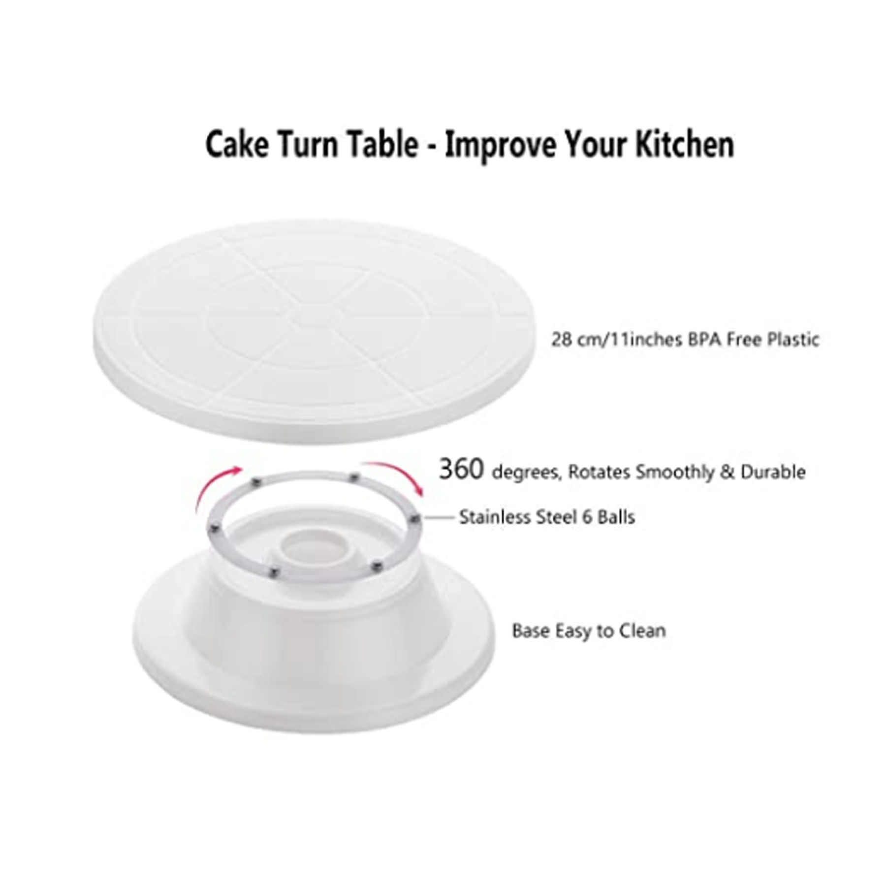 Cake Decorating Turn Table