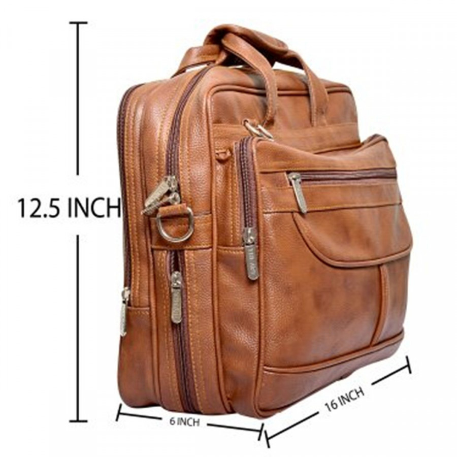LEATHER BIG OFFICE BAG