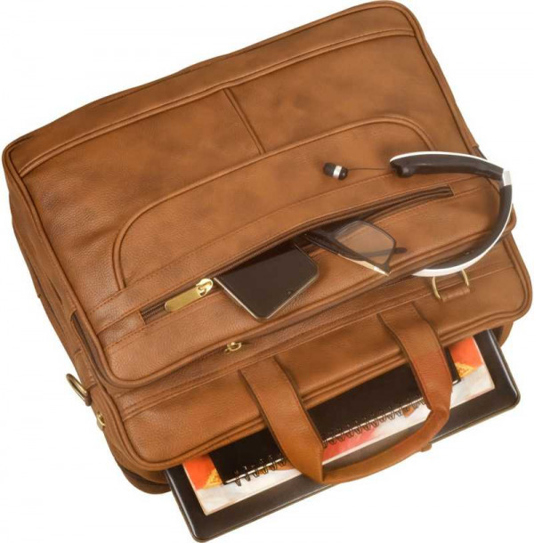 LEATHER BIG OFFICE BAG