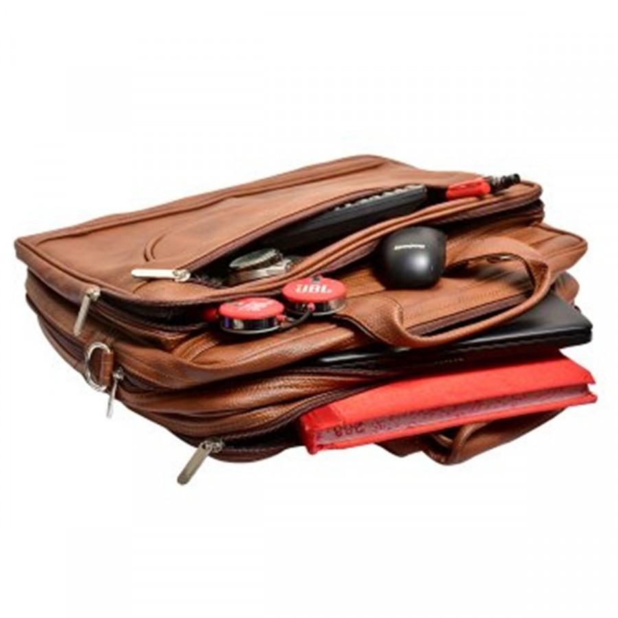LEATHER BIG OFFICE BAG