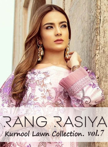 Rang Rasiya Kurnool Lawn Collection Vol-17 Pakistani Dress Material Catalog
