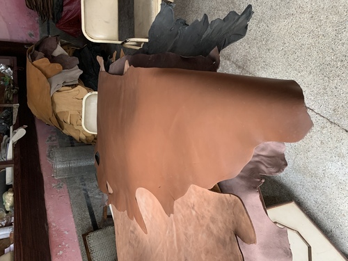Finished Leather Cg Sofy
