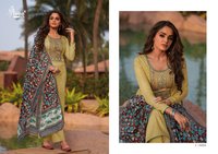 Shree Fabs Chevron Jam Cotton Straight Salwar Suits Catalog
