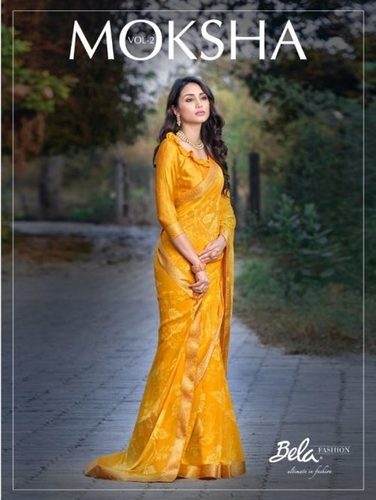 Bela Fashion Moksha Vol-2 Georgette Saree Catalog Collection
