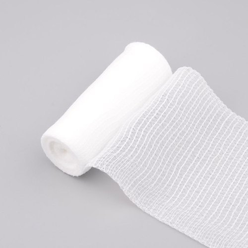 White Gauze Roll Bandage