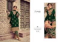 Amyra Designer First Look Vol-2 Georgette Heavy Straight Suits Catalog